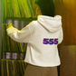 “Magnet for Miracles Bitch” Hoodie — Retro Glitch Graphic Pullover