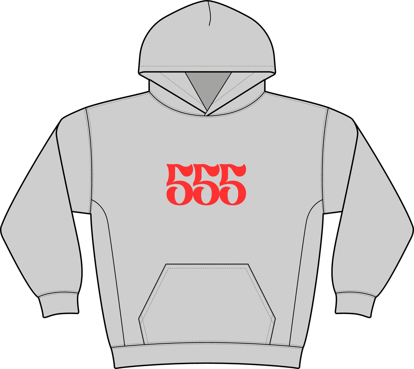 555 HOODIE