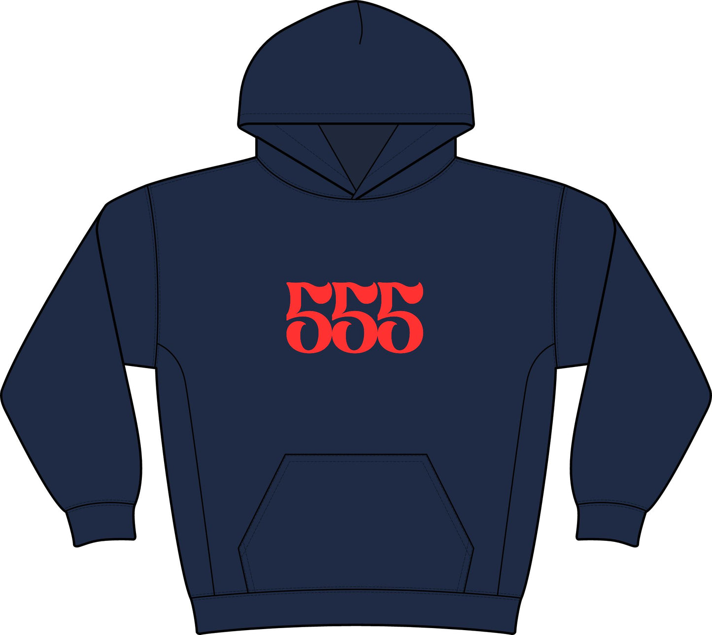 555 HOODIE
