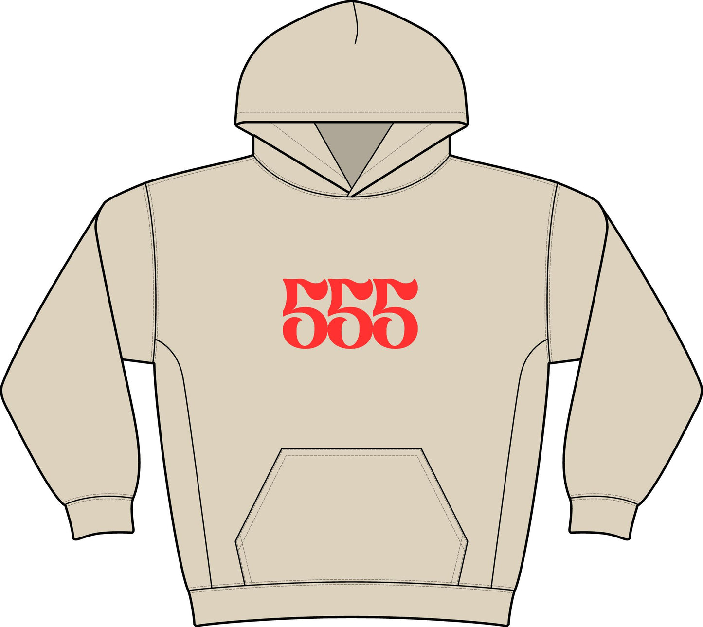 555 HOODIE