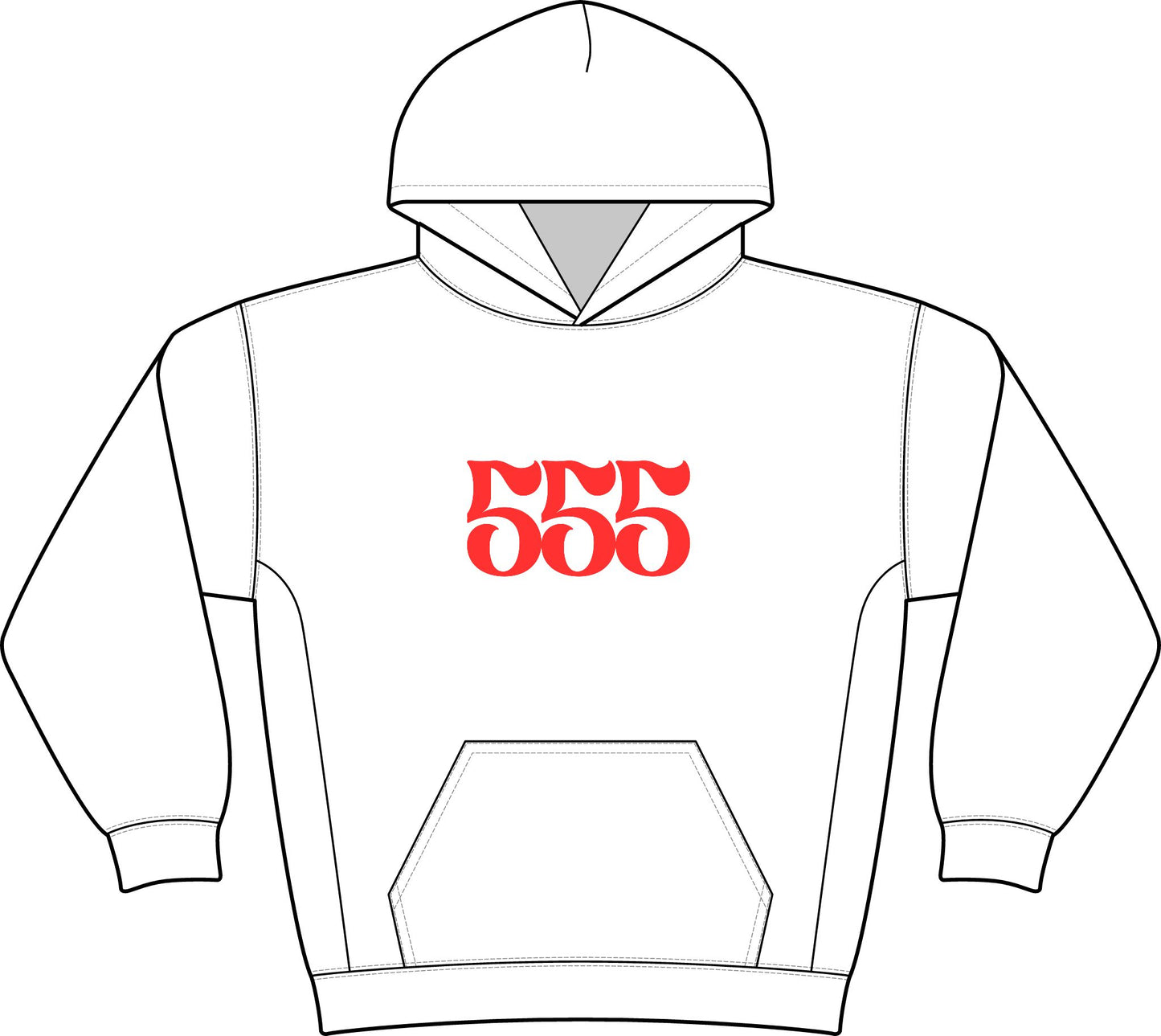 555 HOODIE