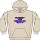 “Magnet for Miracles Bitch” Hoodie — Retro Glitch Graphic Pullover