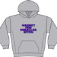 “Magnet for Miracles Bitch” Hoodie — Retro Glitch Graphic Pullover