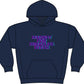 “Magnet for Miracles Bitch” Hoodie — Retro Glitch Graphic Pullover